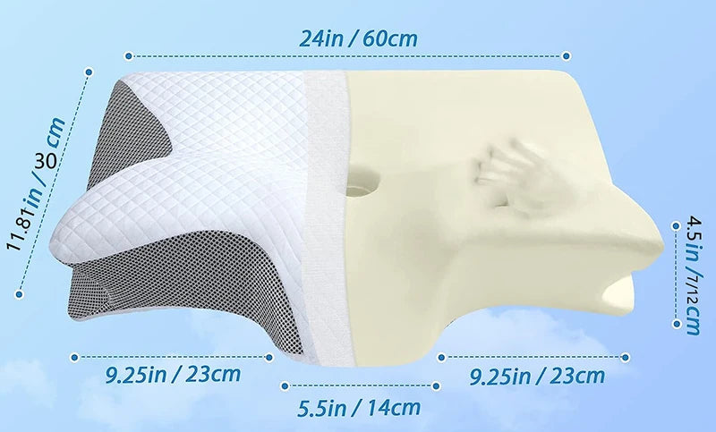 Ergonomic Memory Foam Pillow