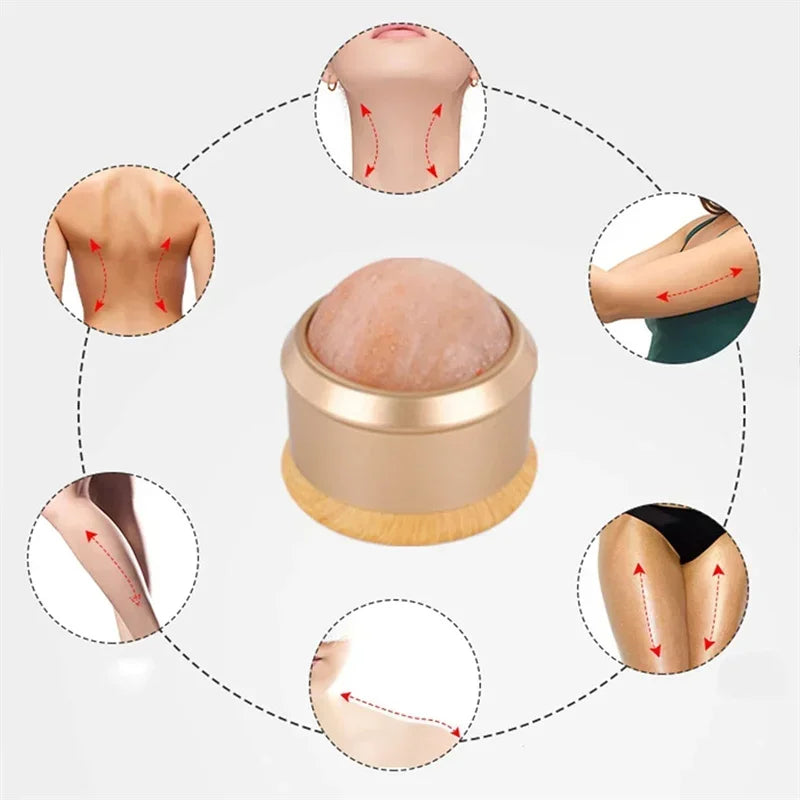 Salt Ball Ice Roller Massager