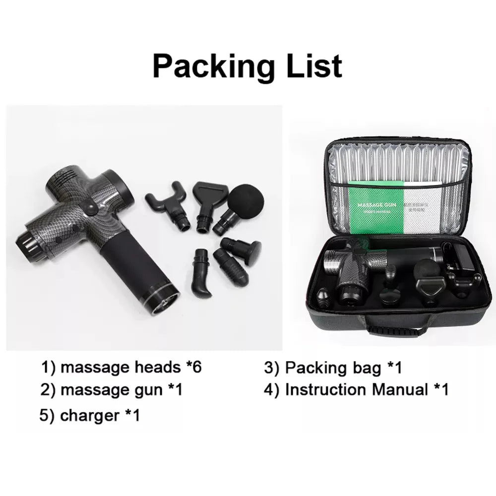 Body Muscle Massage Gun Set