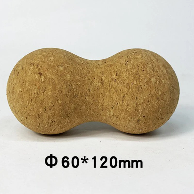 Cork Peanut Massage Ball