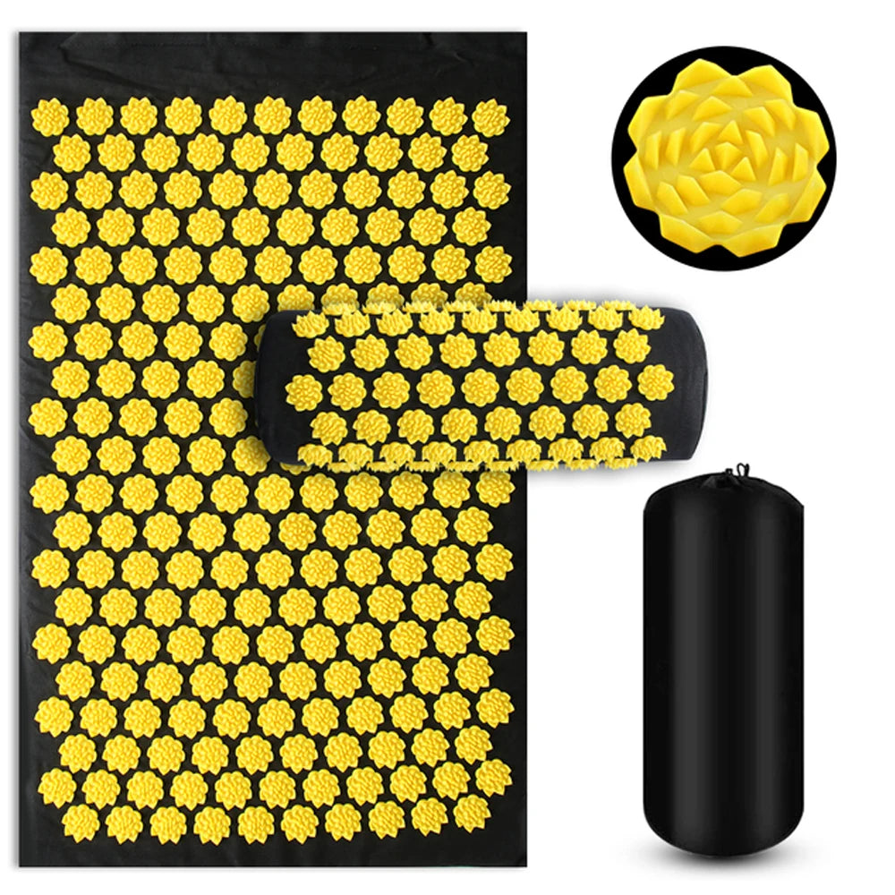 Acupressure Massage Mat Set